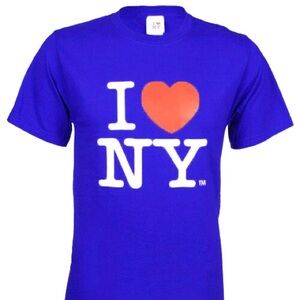 Authentic White I Love NY T-Shirt